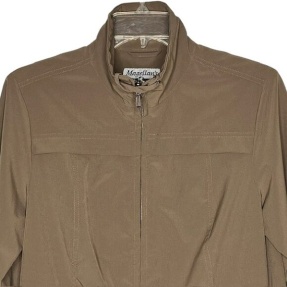 Magellan's Quick-Dry, Wrinkle-Free Travel Jacket w/RFID Pockets - Cafe - S - Picture 4 of 11